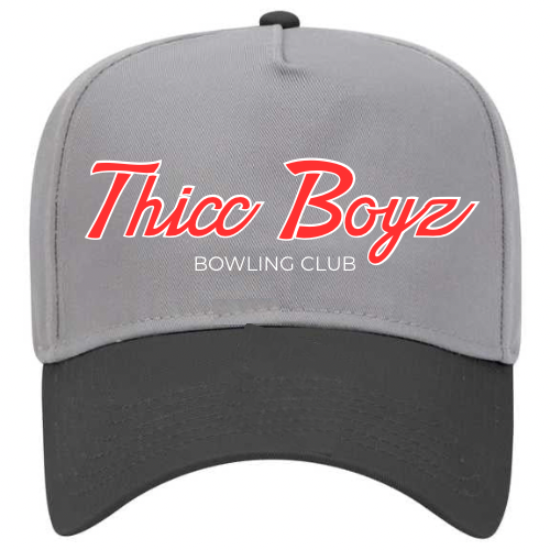 TBBC Gray Scarlet Black Hat
