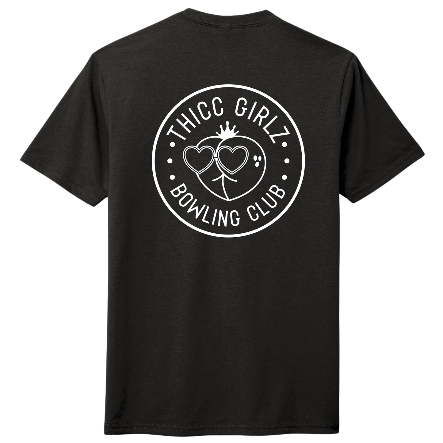 Thicc Girlz Bowling Club - Peach Logo